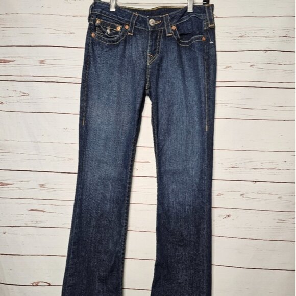 True Religion Hi-Rise Boot Cut Jeans - Picture 3 of 14